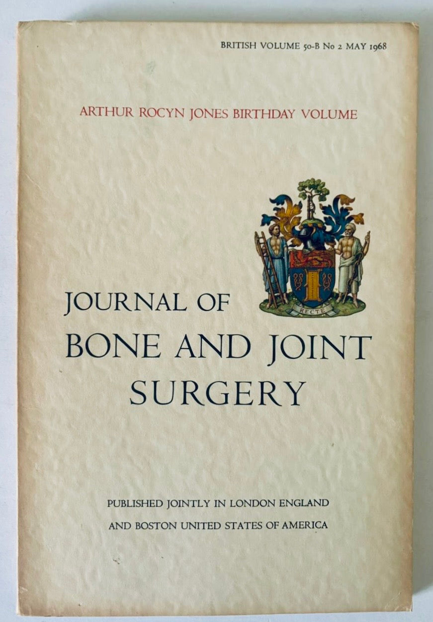 Rivista Vintage di Chirurgia Ossea e Articolare Maggio 1968 edizione Arthur Rocyn Jones