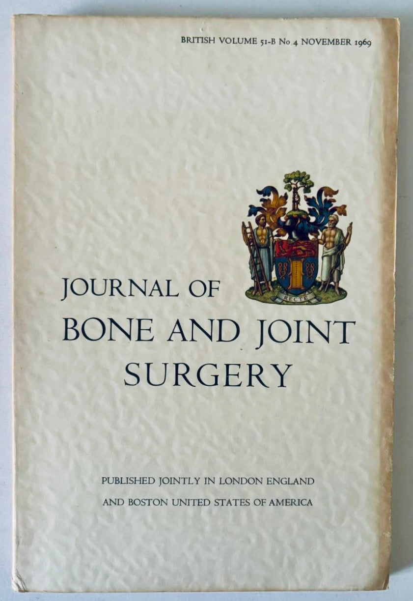 Journal of Bone and Joint Surgery rivista medica vintage su ortopedia e chirurgia Novembre 1969