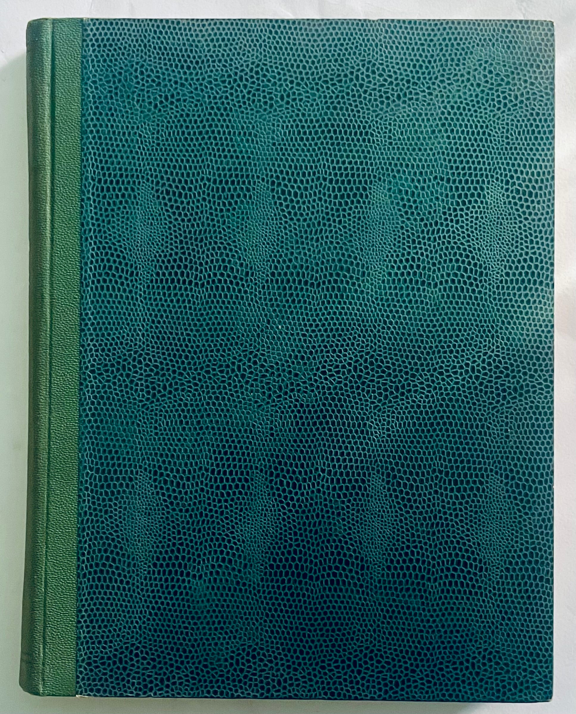Libro rilegato vintage LA GINNASTICA MEDICA Vol. II Fasc. 1 1954 diretto da V. Virno