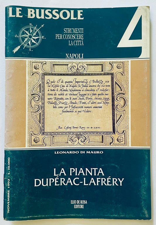 LA PIANTA DUPERAC-LAFRERY | N° 4 1992 |  LE BUSSOLE