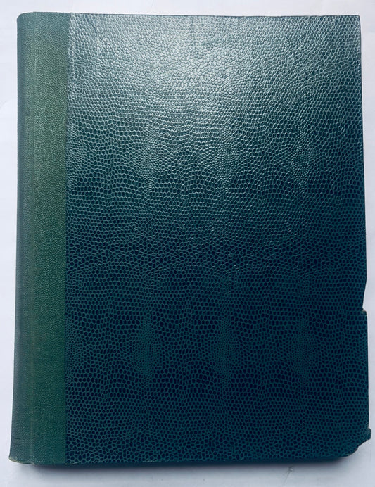 Vintage hardcover medical journal La Riforma Medica 1953 by Prof. Gaetano Rummo