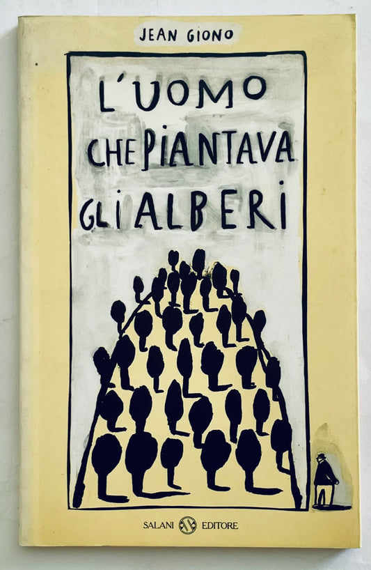 Libro vintage L'Uomo che Piantava gli Alberi di Jean Giono sulla riforestazione e la natura