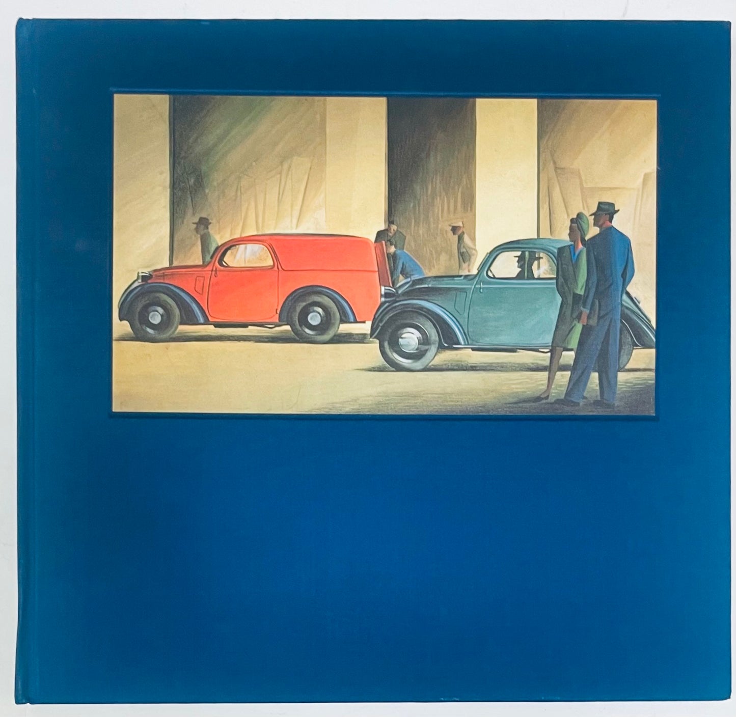 Libro illustrato vintage MANIFESTI DALL'ARCHIVIO FIAT DAL 1900 AL 1940 su poster di auto storiche