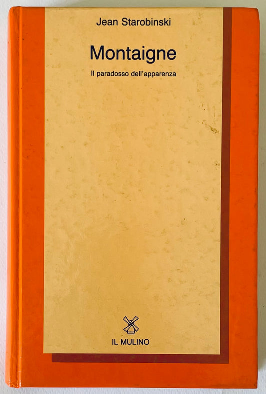 Succulenta MONTAIGNE con vivace motivo geometrico arancione e beige su copertina rigida