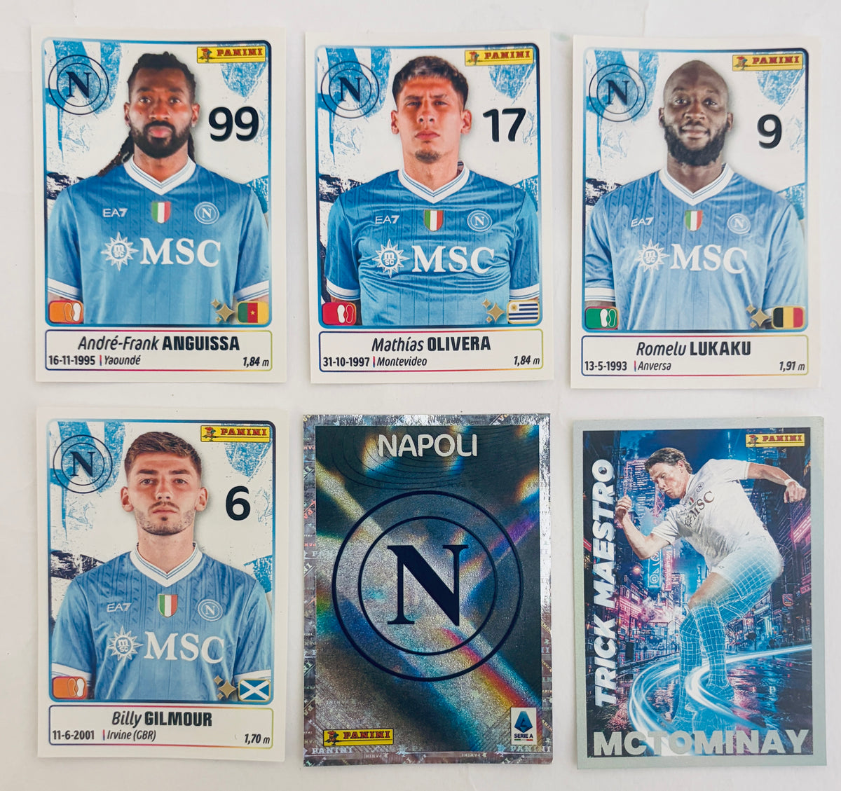 CALCIATORI PANINI 2025-2026 | NAPOLI | N 6