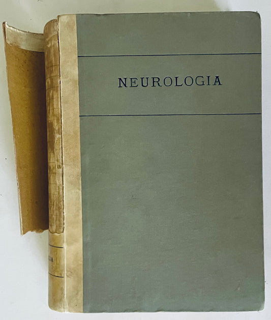 Neurologia volume II libro medico anatomico vintage di L. Testut sulla neurologia umana