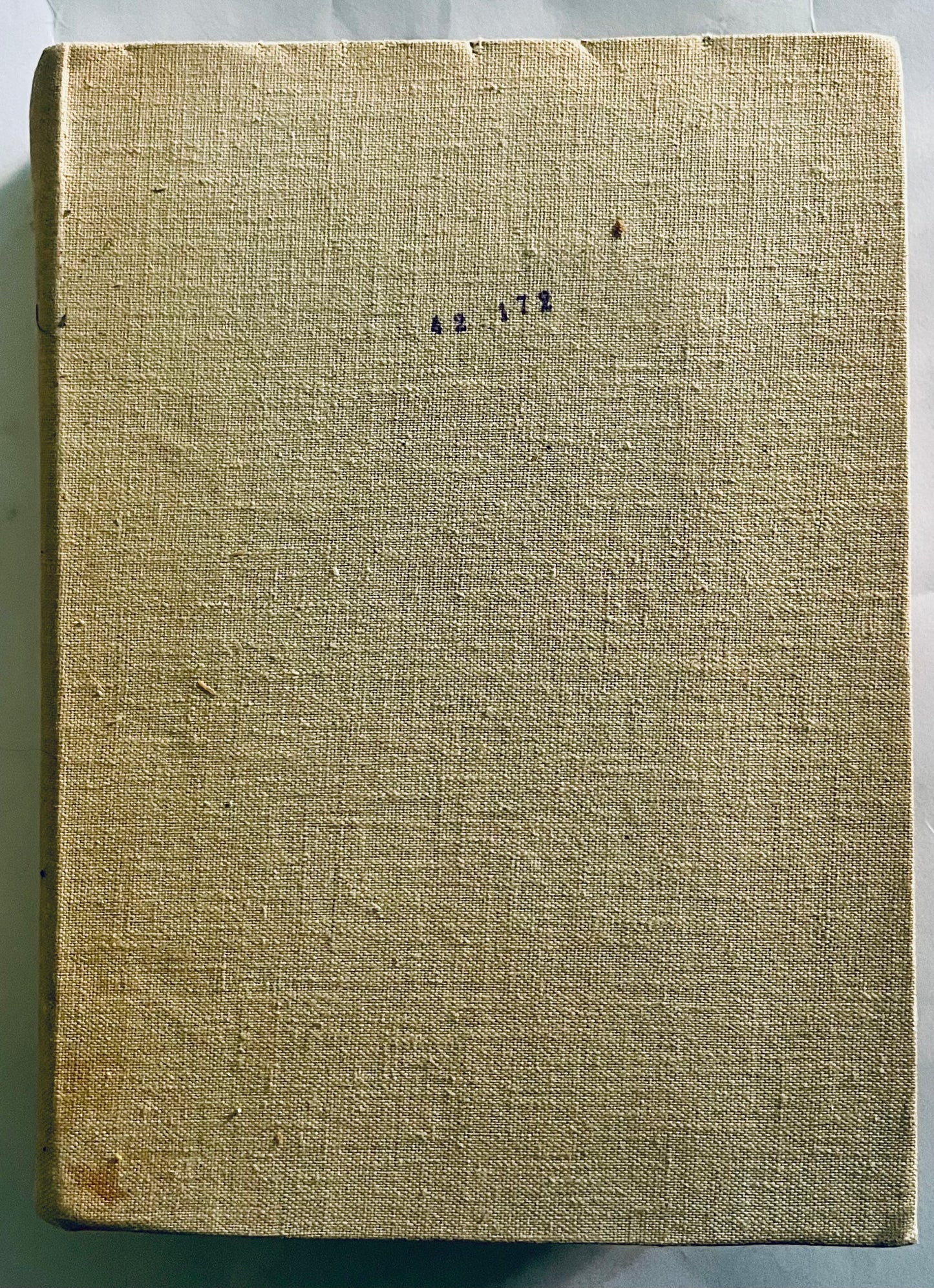 Libro rilegato vintage "Prof. Ugo Del Torto Pubblicazioni Vol.1 Dal 1947 Al 1957" sulle pubblicazioni di botanica