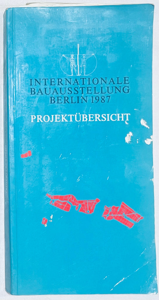 Internationale Bauausstellung Berlin 1987 Panoramica del progetto catalogo della mostra di architettura vintage