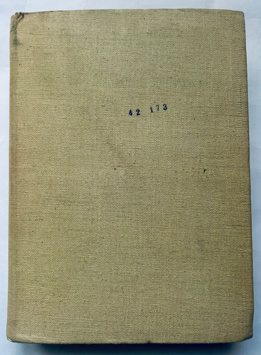 Libro rilegato vintage PUBBLICAZIONI III 1963-1964 di Ugo Del Torto sulla botanica