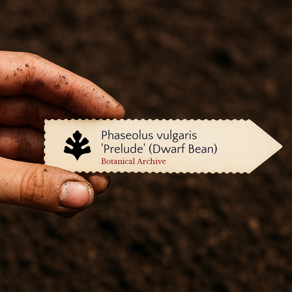 Phaseolus vulgaris 'Prelude' | Dwarf Bean | 3000 SEEDS