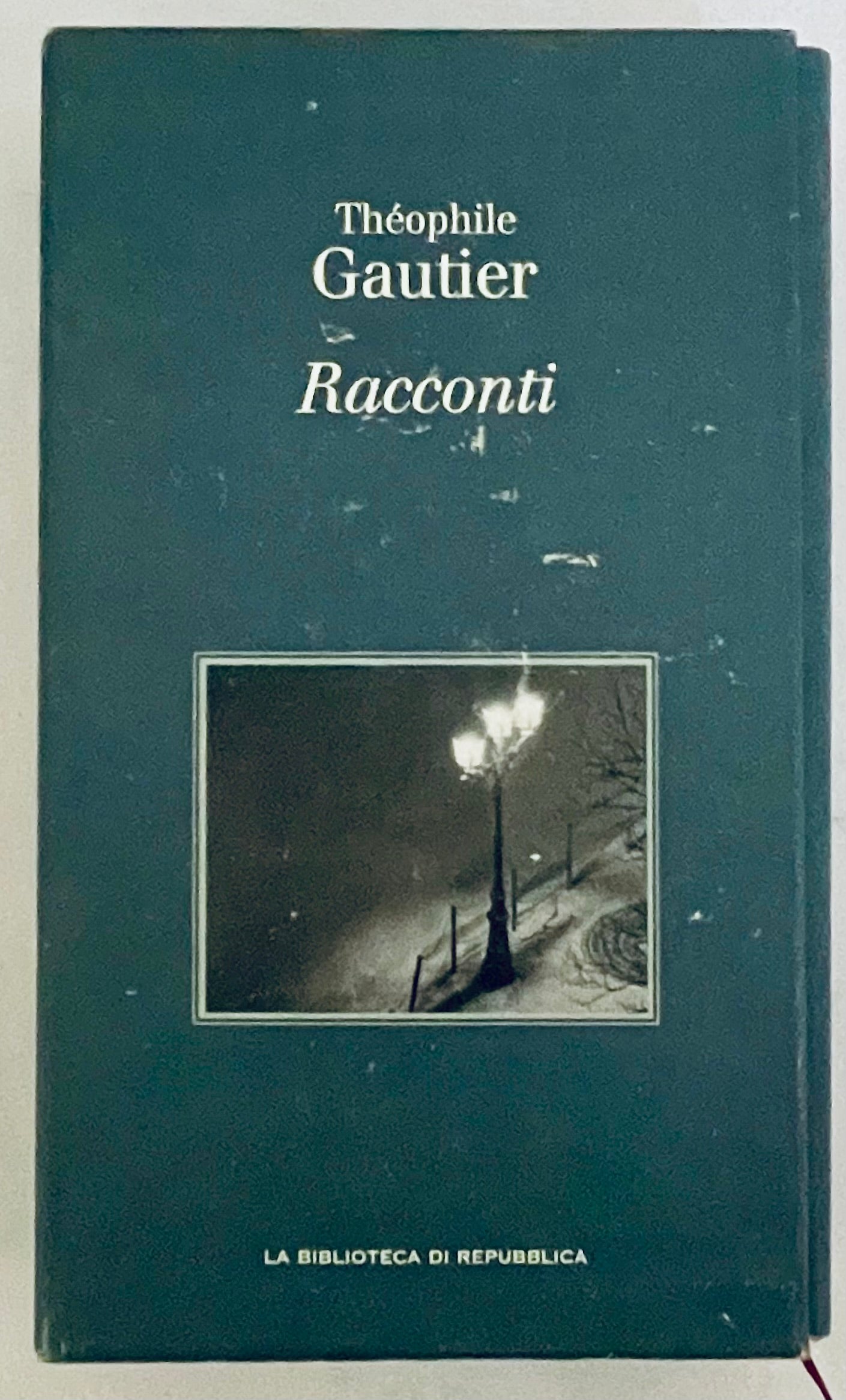 Racconti di Théophile Gautier libro letterario italiano vintage con copertina atmosfera suggestiva