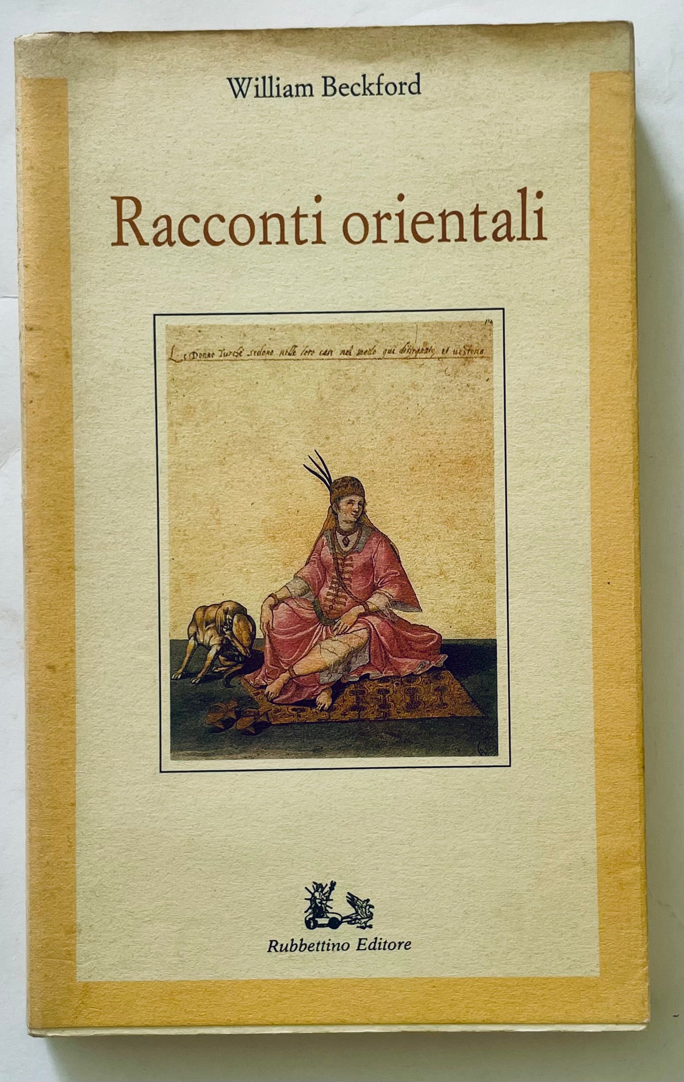 Racconti orientali vintage libro di William Beckford con storie orientali illustrate