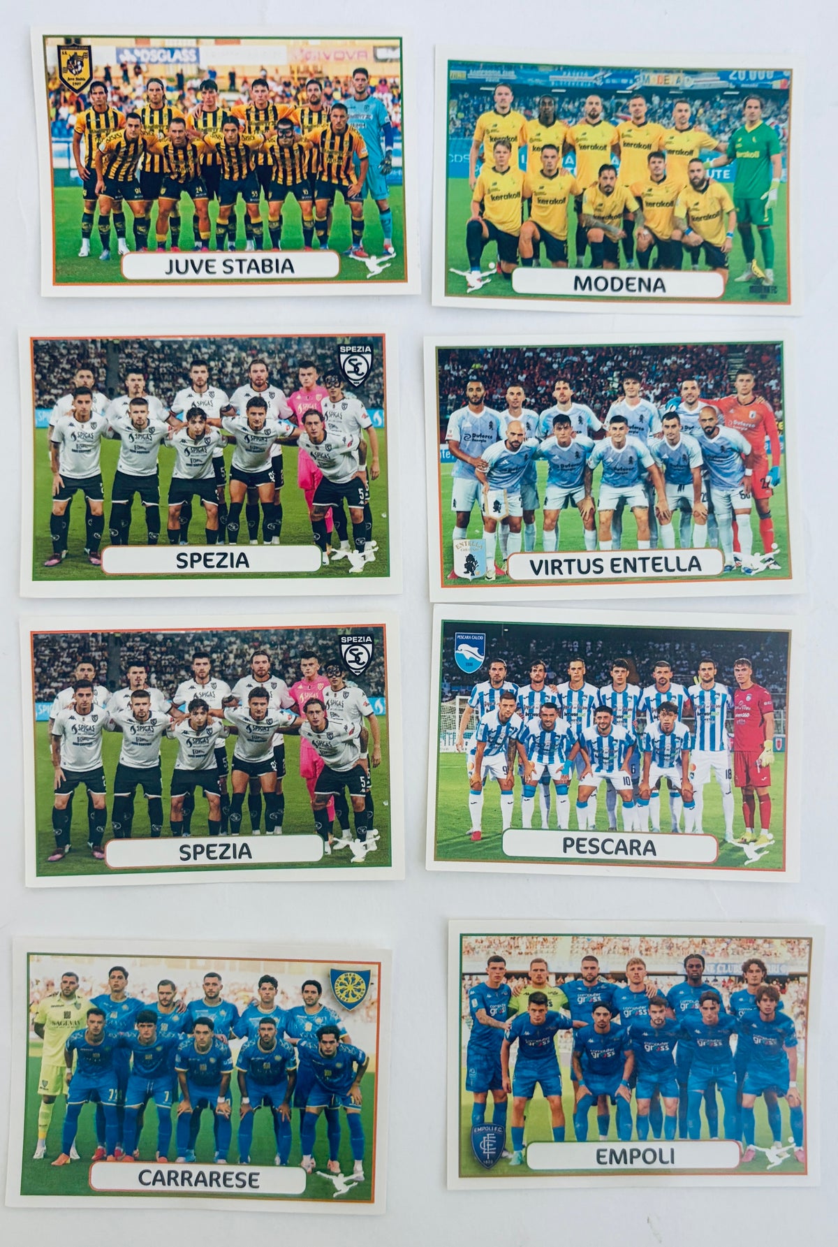 CALCIATORI PANINI 2025-2026 | SQUADRE | N 7
