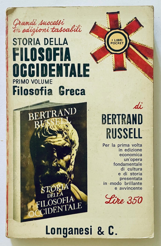 STORIA DELLA FILOSOFIA OCCIDENTALE, I VOL. 1966 | BERTRAND RUSSELL