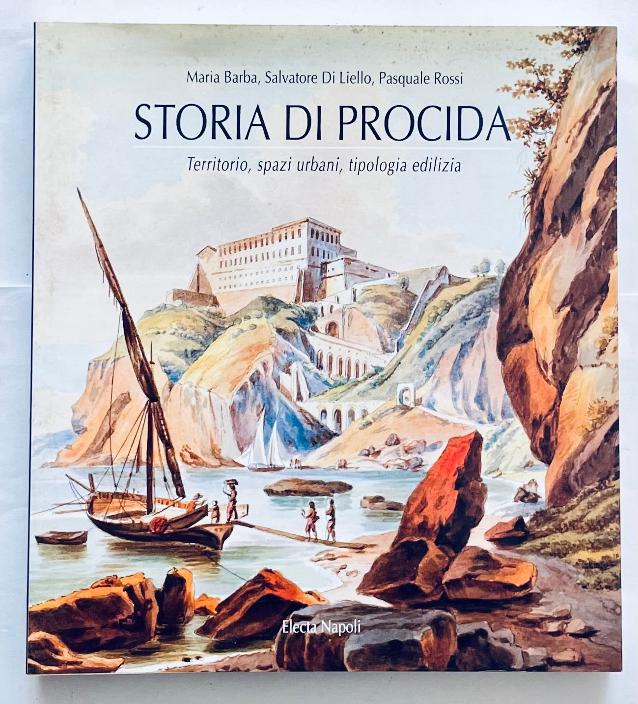 Storia di Procida libro di Maria Barba e altri guida vintage illustrata del territorio urbano