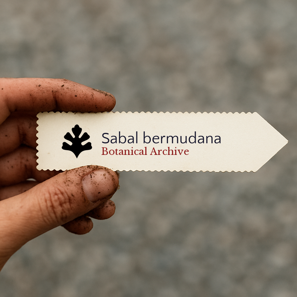 Sabal bermudana | Bermuda Palmetto | 10 SEMI