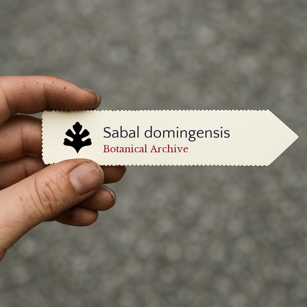 Sabal domingensis | Hispaniola Palmetto | 100 SEEDS