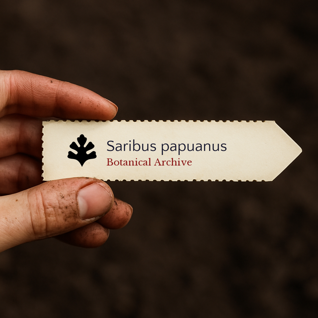 Saribus papuanus | Round Leaf Fountain Palm | 100 SEEDS