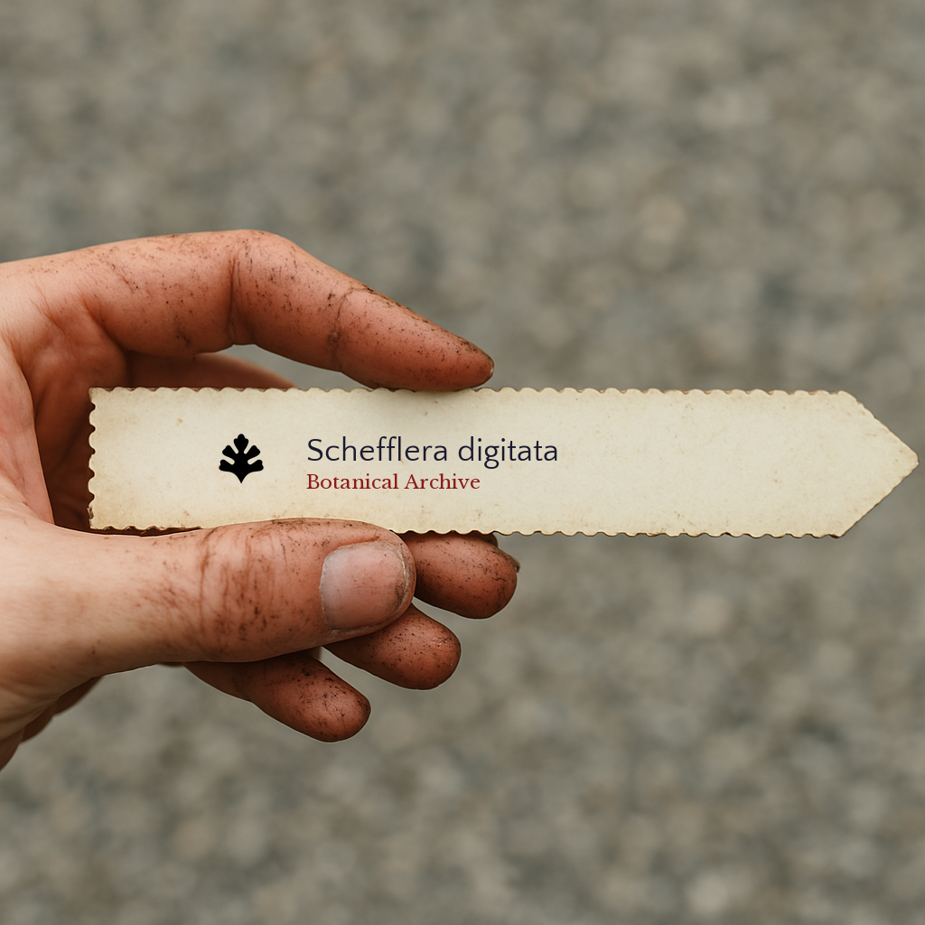 Schefflera digitata | Pate, Seven-finger | 10000 SEEDS