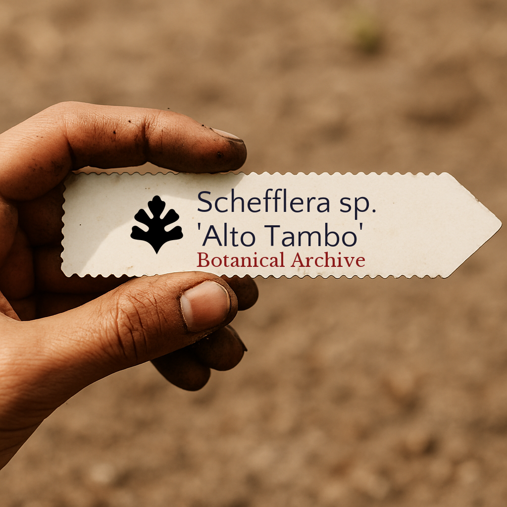 Schefflera sp. 'Alto Tambo' | 100 SEEDS