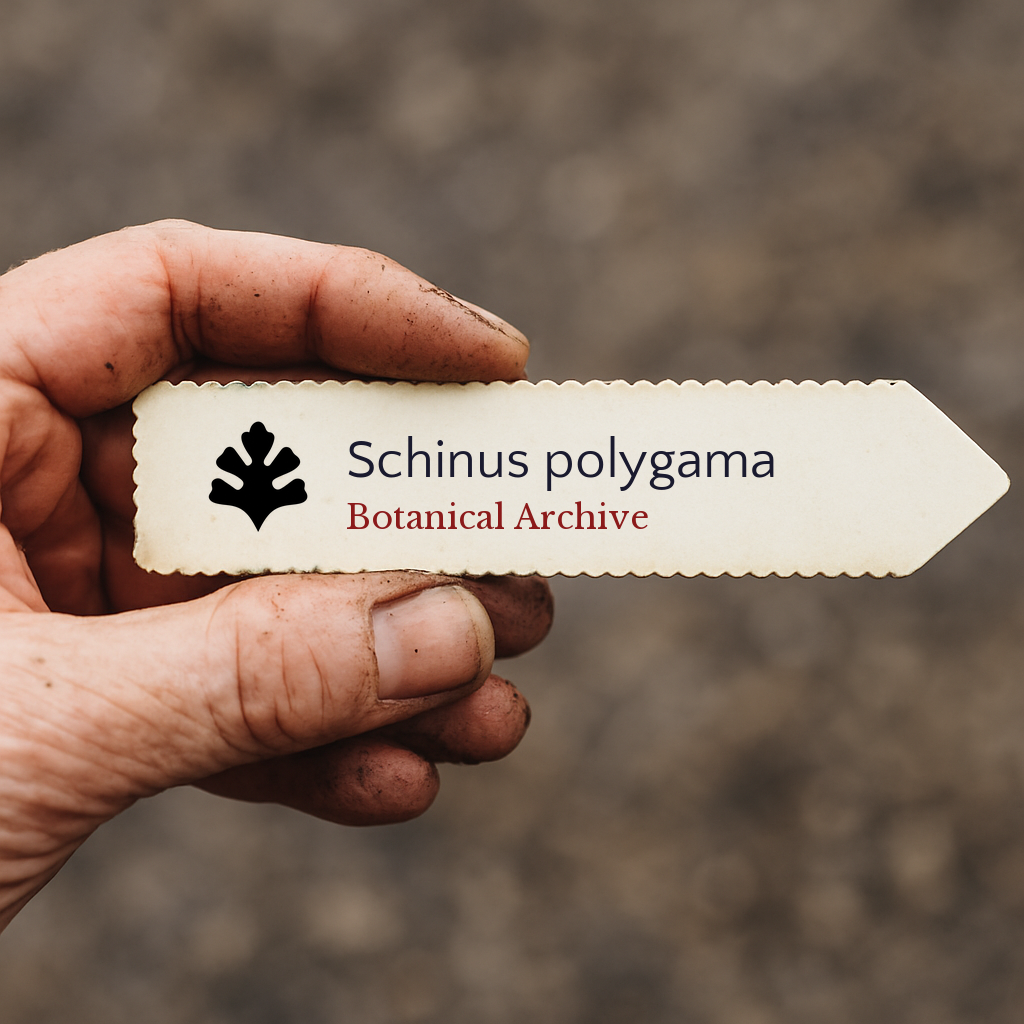 Schinus polygama | Hardy Peppertree, Chilean Peppertree | 10 SEMI