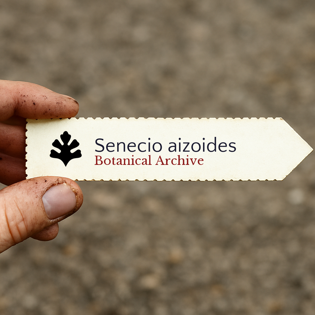 Senecio aizoides | Blue Chalksticks | 100 SEEDS