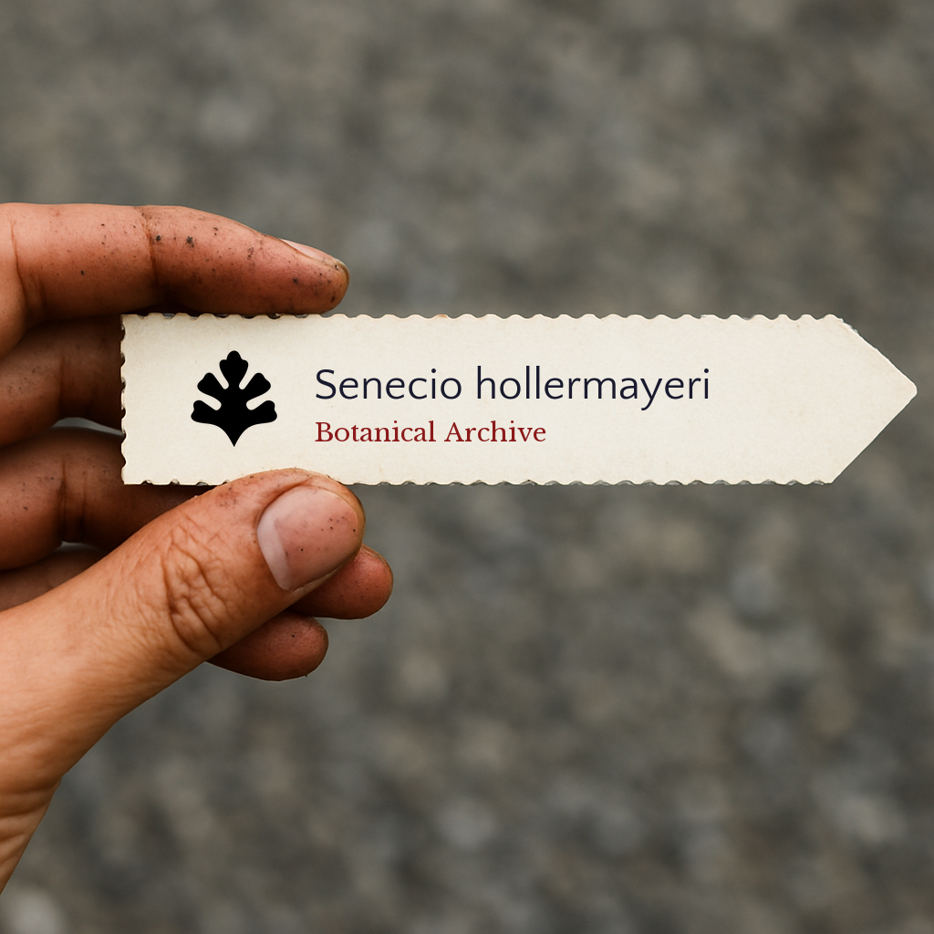 Senecio hollermayeri | 10 SEEDS