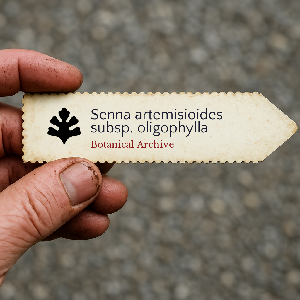 Senna artemisioides subsp. oligophylla | Silver Cassia | 10 SEEDS