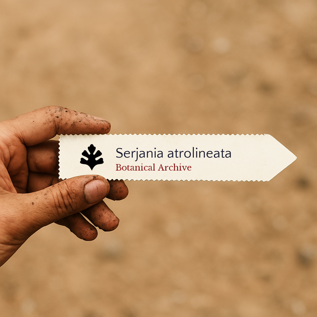 Serjania atrolineata | 1000 SEMI