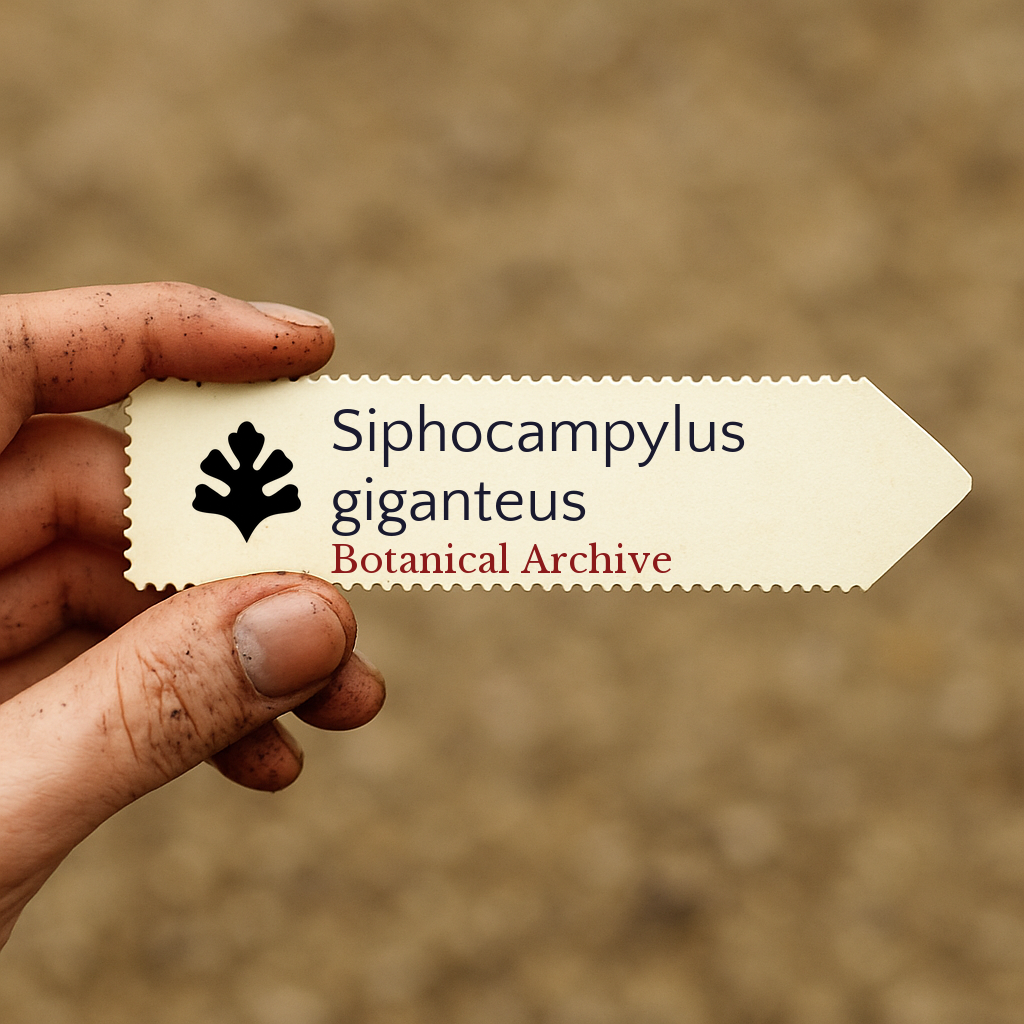 Siphocampylus giganteus | Giant Andean Lobelia | 10 SEEDS
