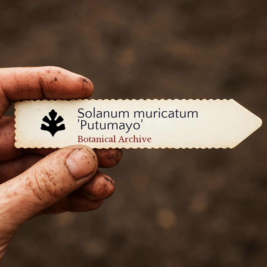 Solanum muricatum 'Putumayo' | Pepino | 10 SEEDS