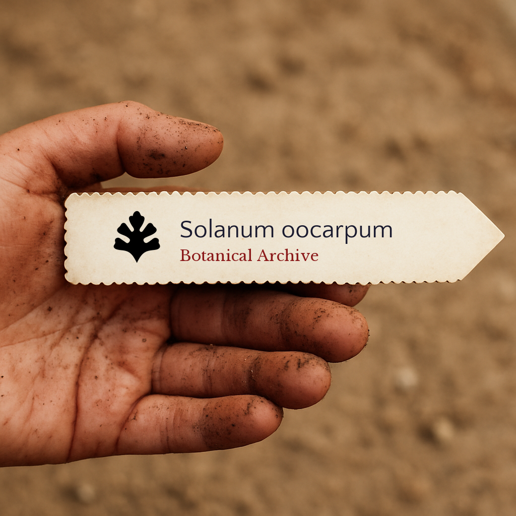 Solanum oocarpum | 100 SEMI