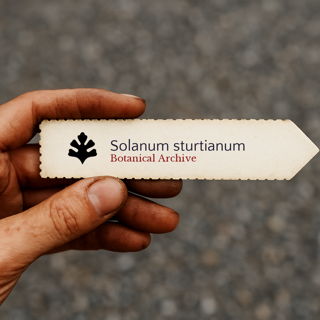 Solanum sturtianum | 100 SEEDS