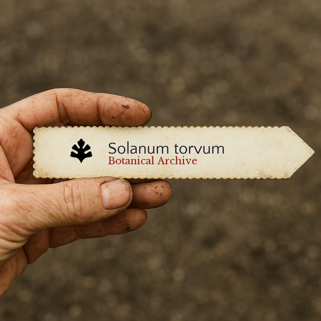 Solanum torvum | Turkey Berry | 10 SEMI