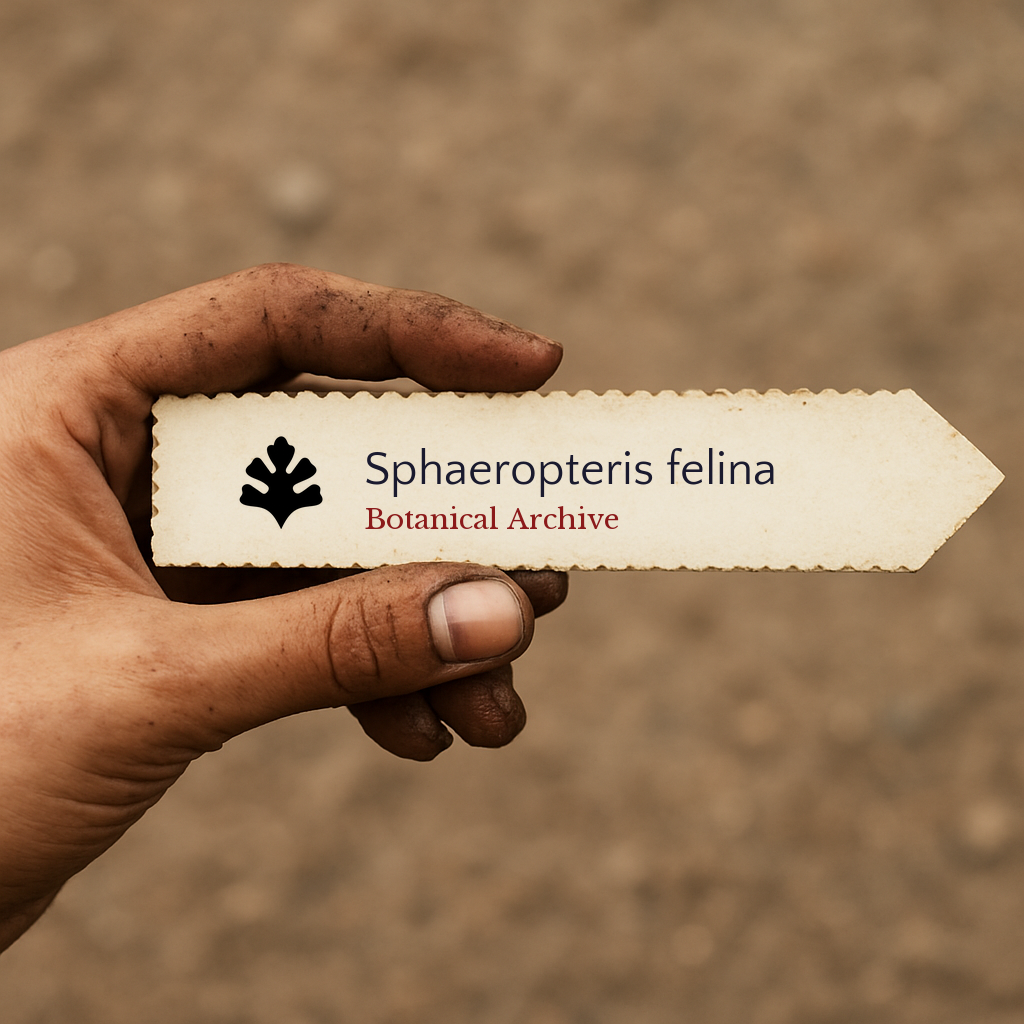 Sphaeropteris felina | 100 SEMI