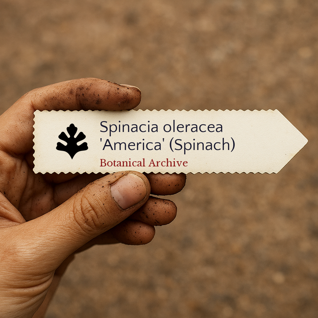 Spinacia oleracea 'America' | Spinach | 5000 SEEDS