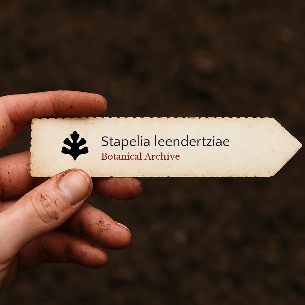 Stapelia leendertziae | Leendertz's Carrion Flower | 100 SEMI