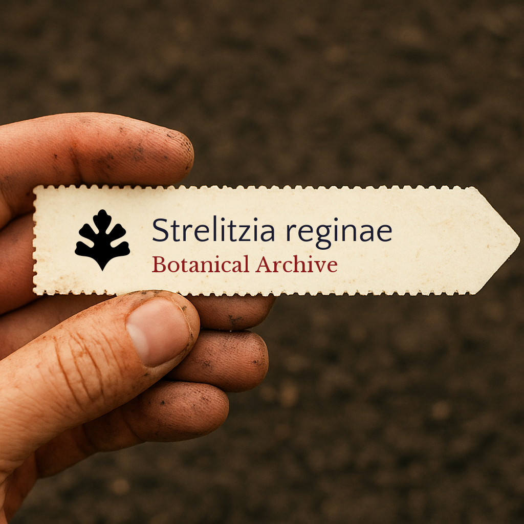 Strelitzia reginae | Orange Bird of Paradise | 10 SEMI