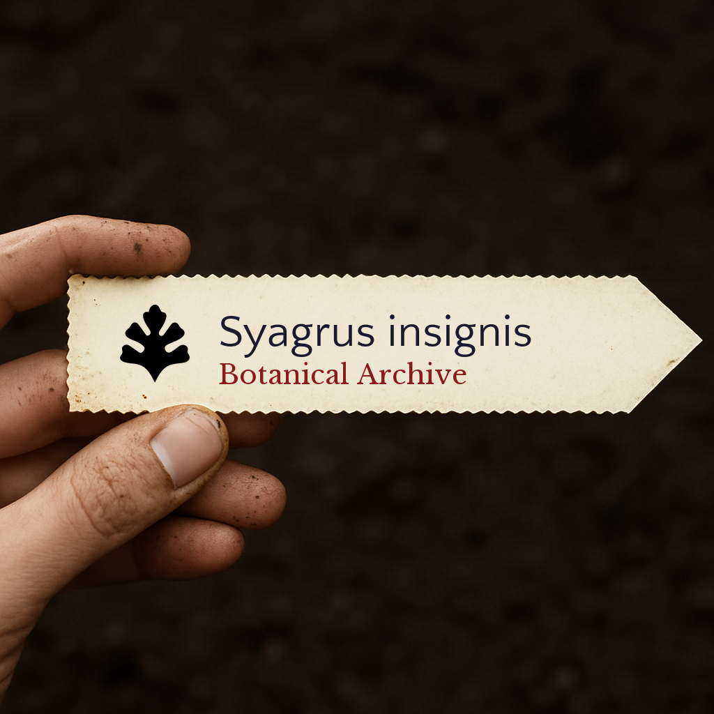 Syagrus insignis | Miniature Coconut Palm | 5 SEMI