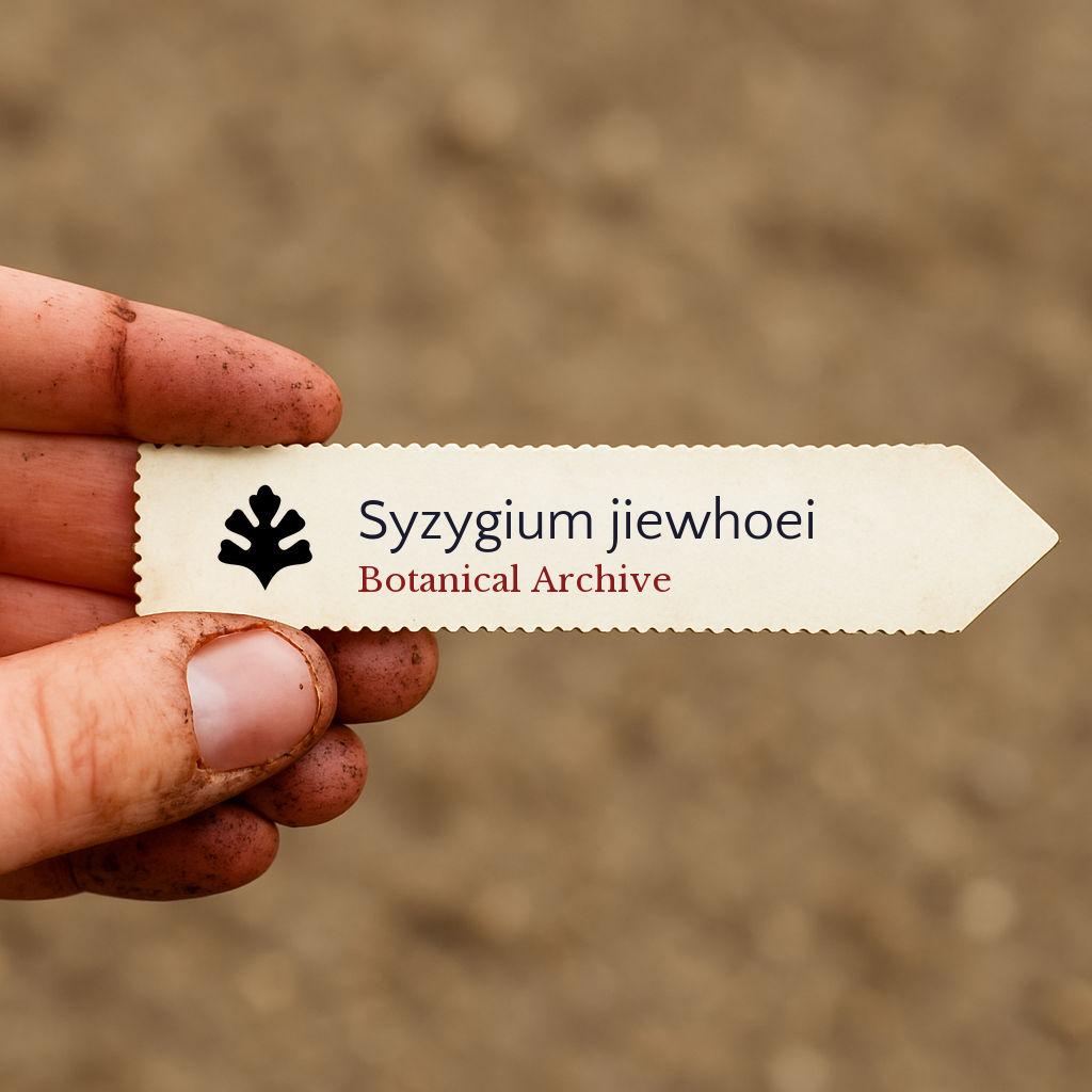 Syzygium jiewhoei | 10 SEEDS