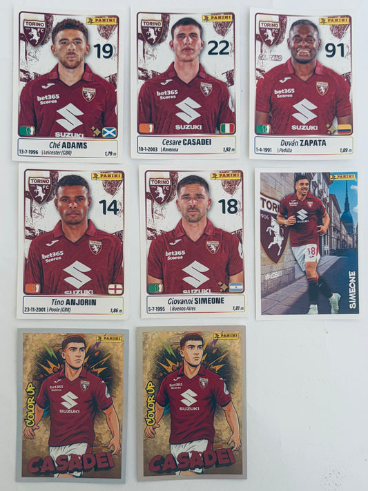 CALCIATORI PANINI 2025-2026 | TORINO | N 8