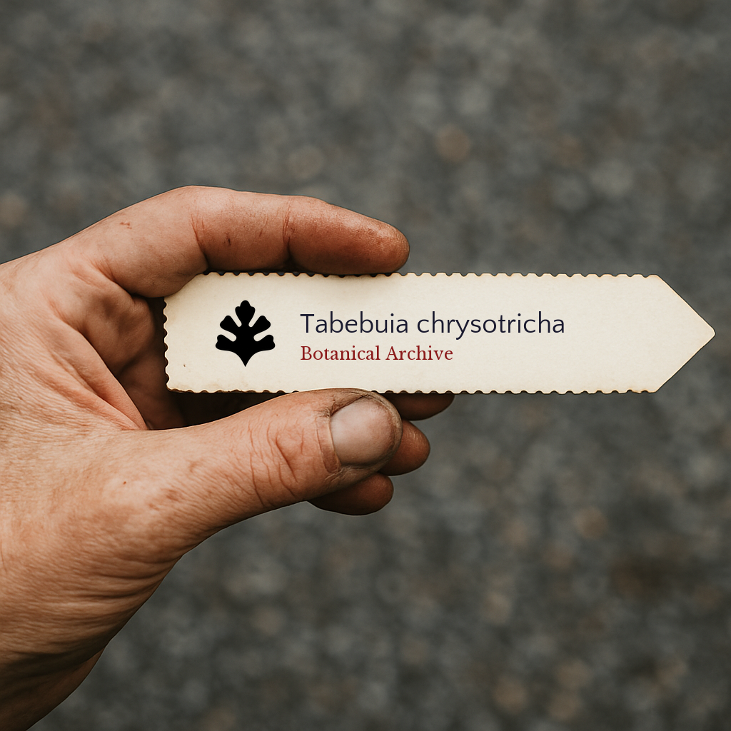 Tabebuia chrysotricha | Golden Trumpet Tree | 1000 SEMI