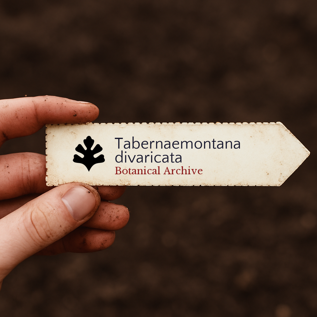 Tabernaemontana divaricata | East India Rosebay | 10 SEEDS