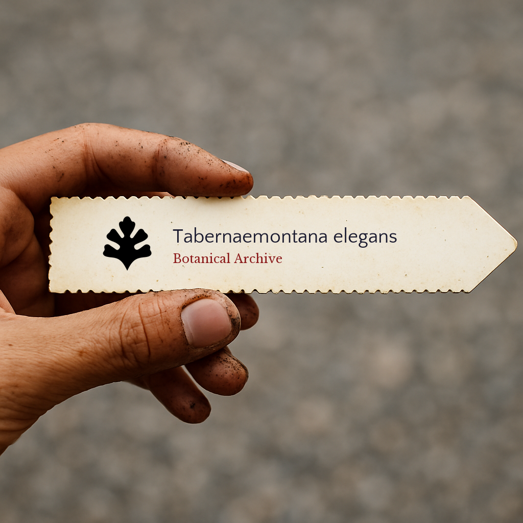 Tabernaemontana elegans | Toad Tree | 10 SEMI