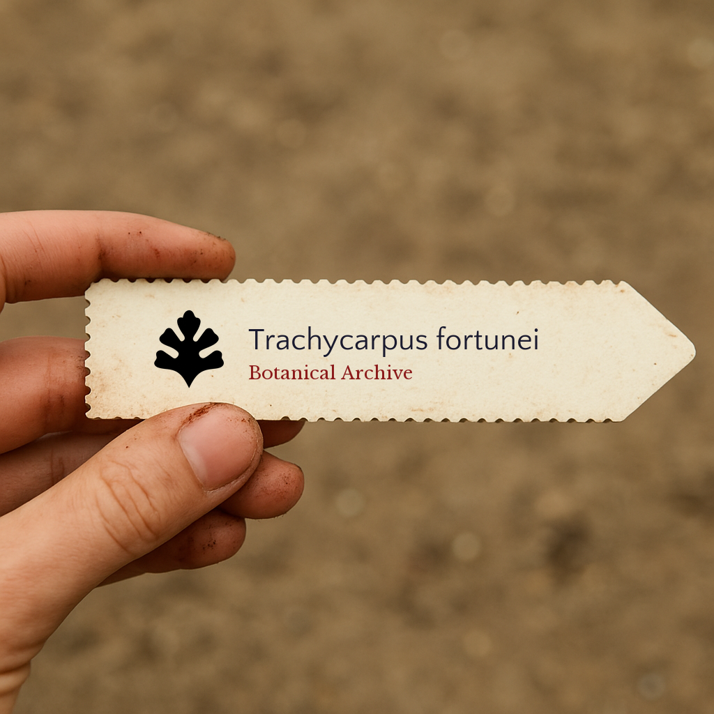Trachycarpus fortunei | Chusan Palm, Windmill Palm | 10000 SEMI