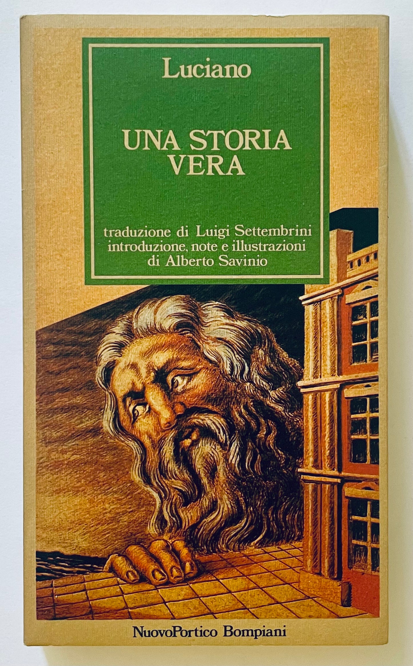 UNA STORIA VERA-DIALOGHI E SAGGI, I EDIZ. 1983 | LUCIANO