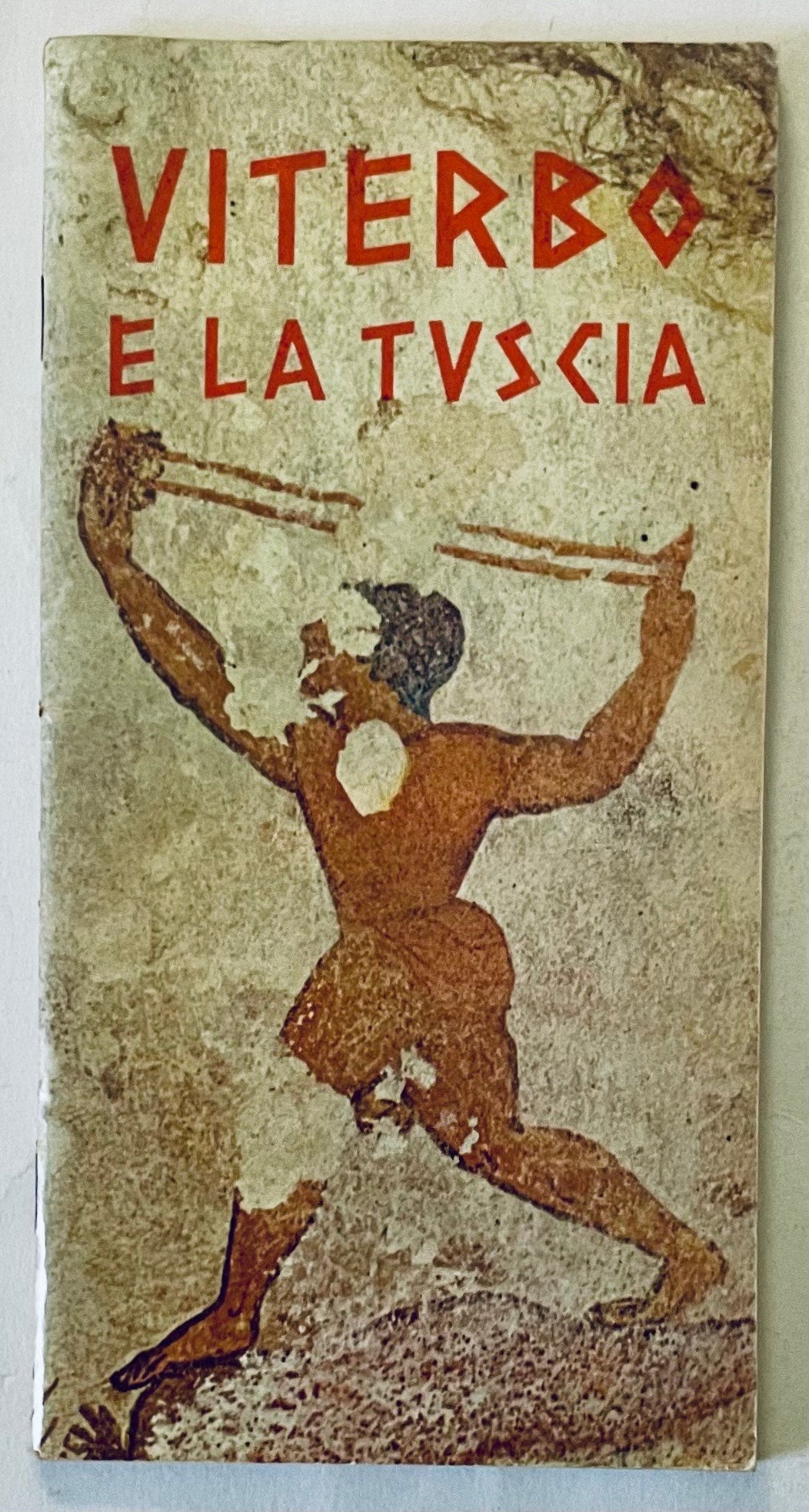 Libro illustrato vintage su Viterbo e la Tuscia di V. Ceniti e V. Calbi sulla storia e cultura italiana