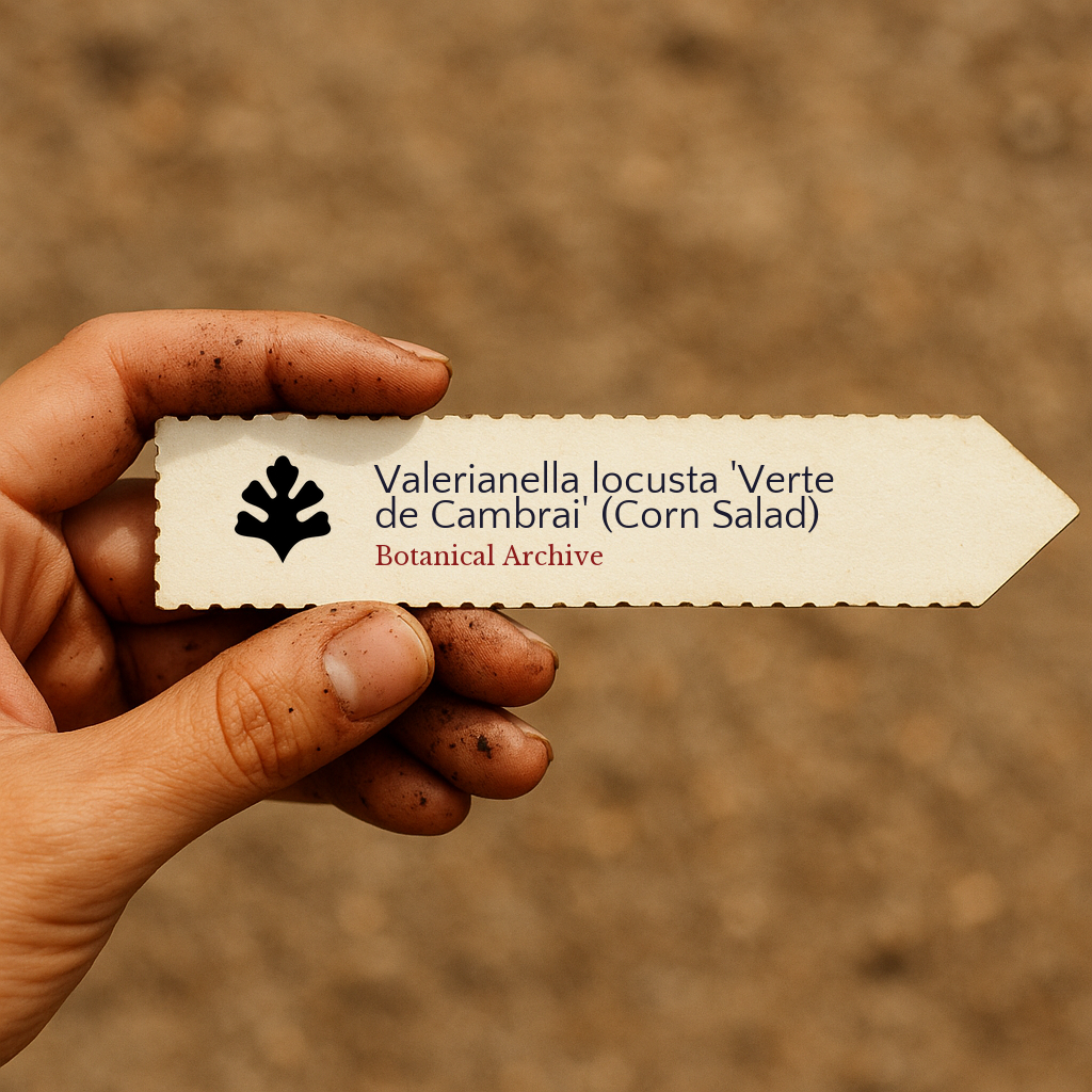 Valerianella locusta 'Verte de Cambrai' | Corn Salad | 300000 SEEDS