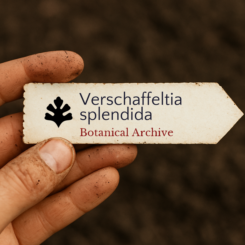 Verschaffeltia splendida | Seychelles Stilt Palm | 100 SEEDS