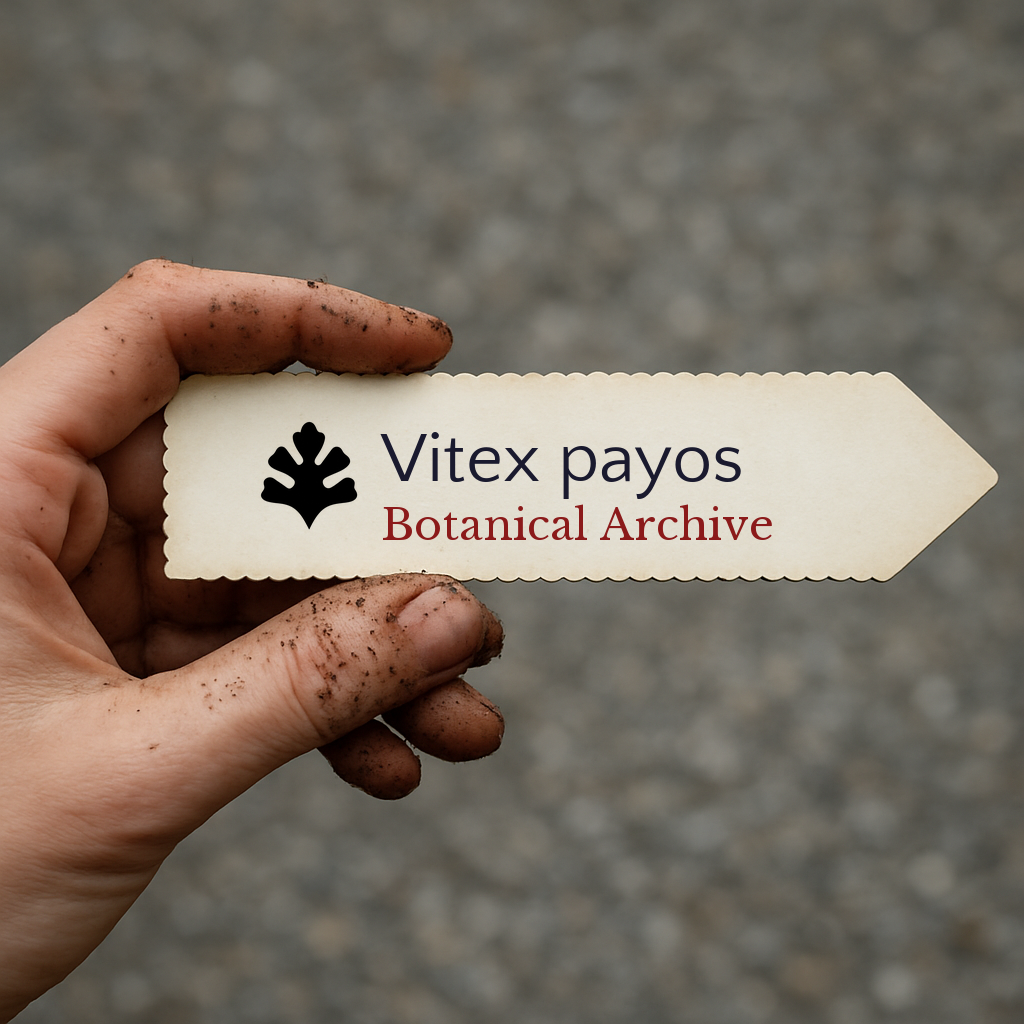 Vitex payos | Chocolate Berry | 10 SEEDS